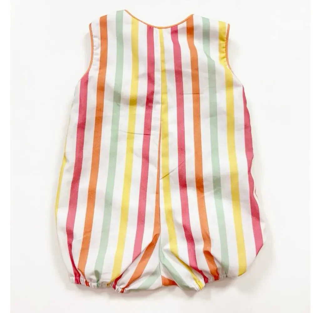 Bella Bliss Oliver Bubble Romper in Broadway Stripe